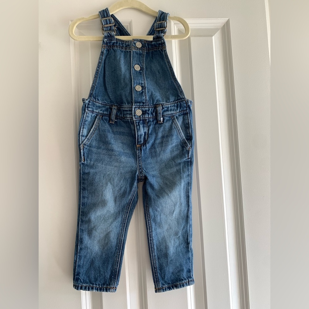 EUC Baby Gap Girls 18-24 Month Overalls